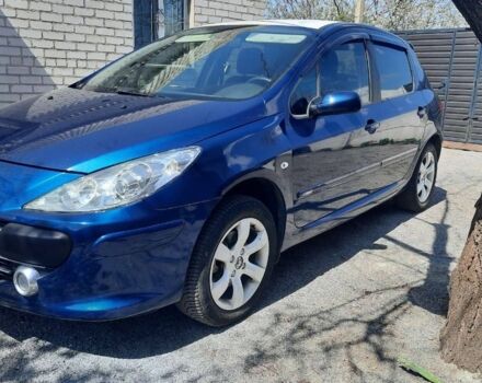 Синий Пежо 307, объемом двигателя 2 л и пробегом 0 тыс. км за 5200 $, фото 5 на Automoto.ua