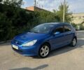 Синий Пежо 307, объемом двигателя 2 л и пробегом 235 тыс. км за 3900 $, фото 1 на Automoto.ua