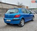 Синий Пежо 307, объемом двигателя 2 л и пробегом 265 тыс. км за 3550 $, фото 4 на Automoto.ua
