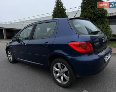 Синій Пежо 307, об'ємом двигуна 2 л та пробігом 208 тис. км за 3300 $, фото 3 на Automoto.ua