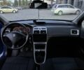 Синий Пежо 307, объемом двигателя 2 л и пробегом 391 тыс. км за 3450 $, фото 4 на Automoto.ua