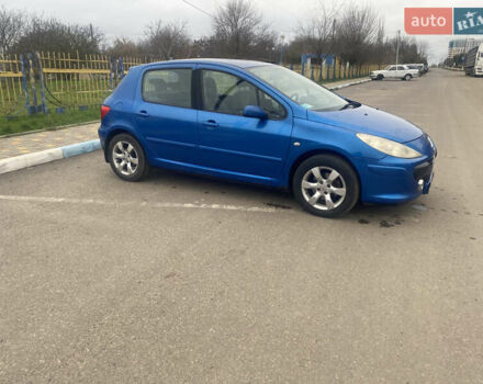 Синій Пежо 307, об'ємом двигуна 2 л та пробігом 246 тис. км за 4500 $, фото 6 на Automoto.ua