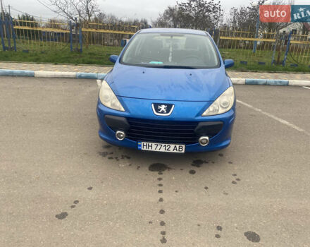 Синій Пежо 307, об'ємом двигуна 2 л та пробігом 246 тис. км за 4500 $, фото 8 на Automoto.ua