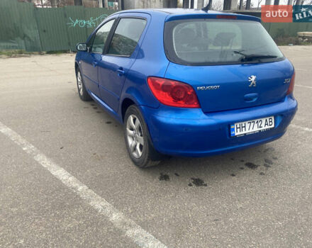Синій Пежо 307, об'ємом двигуна 2 л та пробігом 246 тис. км за 4500 $, фото 2 на Automoto.ua