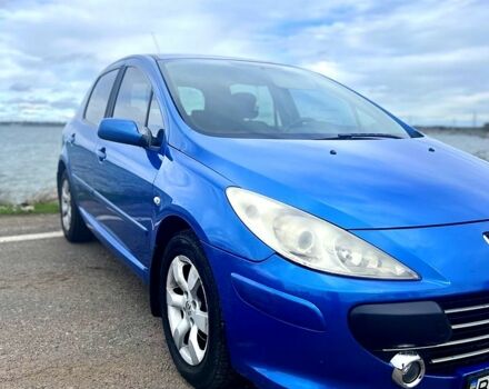 Синій Пежо 307, об'ємом двигуна 2 л та пробігом 144 тис. км за 4650 $, фото 3 на Automoto.ua