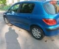Синий Пежо 307, объемом двигателя 1.59 л и пробегом 155 тыс. км за 4400 $, фото 1 на Automoto.ua