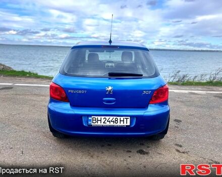 Синій Пежо 307, об'ємом двигуна 2 л та пробігом 144 тис. км за 4650 $, фото 5 на Automoto.ua
