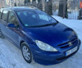 Синий Пежо 307, объемом двигателя 1.59 л и пробегом 202 тыс. км за 3800 $, фото 1 на Automoto.ua