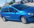Синий Пежо 307, объемом двигателя 2 л и пробегом 351 тыс. км за 3800 $, фото 1 на Automoto.ua