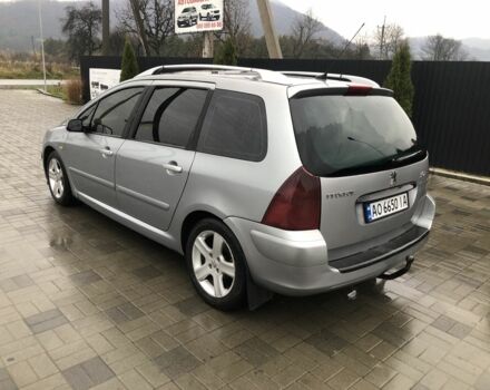 Синій Пежо 307, об'ємом двигуна 2 л та пробігом 380 тис. км за 3100 $, фото 4 на Automoto.ua