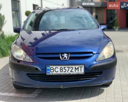 Синій Пежо 307, об'ємом двигуна 1.59 л та пробігом 377 тис. км за 2600 $, фото 2 на Automoto.ua