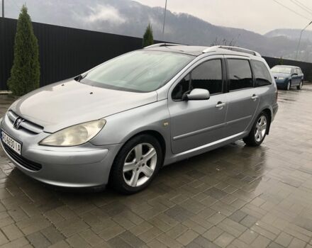 Синій Пежо 307, об'ємом двигуна 2 л та пробігом 380 тис. км за 3100 $, фото 1 на Automoto.ua