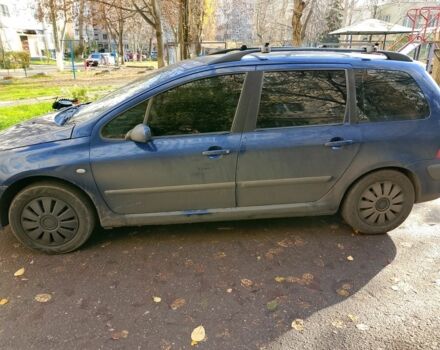 Синий Пежо 307, объемом двигателя 1.6 л и пробегом 311 тыс. км за 2800 $, фото 3 на Automoto.ua