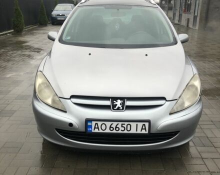 Синій Пежо 307, об'ємом двигуна 2 л та пробігом 380 тис. км за 3100 $, фото 6 на Automoto.ua