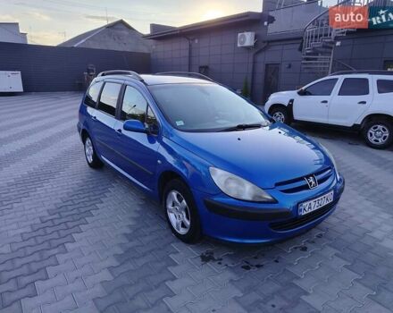 Синий Пежо 307, объемом двигателя 2 л и пробегом 296 тыс. км за 3300 $, фото 3 на Automoto.ua