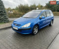 Синий Пежо 307, объемом двигателя 2 л и пробегом 267 тыс. км за 4200 $, фото 1 на Automoto.ua