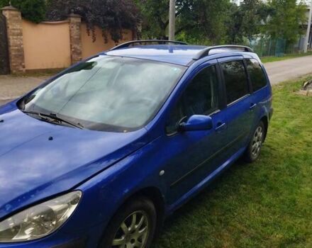 Синій Пежо 307, об'ємом двигуна 1.6 л та пробігом 338 тис. км за 2800 $, фото 5 на Automoto.ua