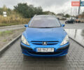 Синий Пежо 307, объемом двигателя 2 л и пробегом 267 тыс. км за 4200 $, фото 2 на Automoto.ua