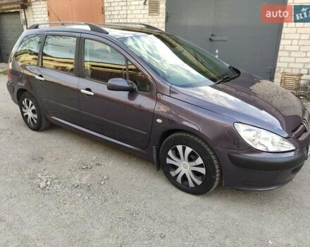 Синій Пежо 307, об'ємом двигуна 2 л та пробігом 467 тис. км за 3500 $, фото 2 на Automoto.ua