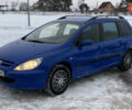 Синий Пежо 307, объемом двигателя 1.6 л и пробегом 403 тыс. км за 2650 $, фото 1 на Automoto.ua