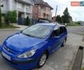 Синий Пежо 307, объемом двигателя 1.6 л и пробегом 338 тыс. км за 3000 $, фото 1 на Automoto.ua
