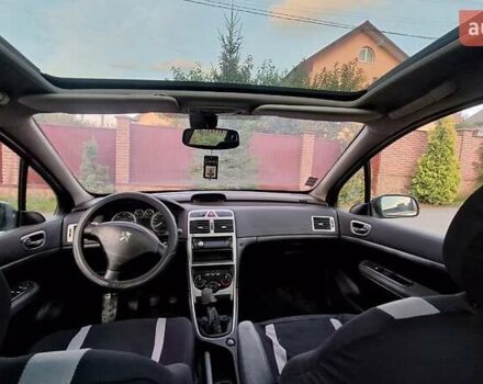 Синий Пежо 307, объемом двигателя 2 л и пробегом 455 тыс. км за 3200 $, фото 15 на Automoto.ua