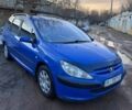 Синий Пежо 307, объемом двигателя 1.6 л и пробегом 400 тыс. км за 2900 $, фото 1 на Automoto.ua