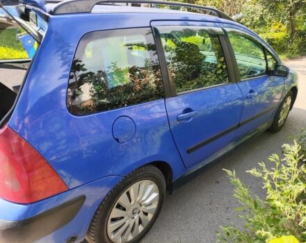 Синій Пежо 307, об'ємом двигуна 0 л та пробігом 430 тис. км за 3300 $, фото 3 на Automoto.ua