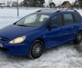Синій Пежо 307, об'ємом двигуна 1.6 л та пробігом 407 тис. км за 2650 $, фото 1 на Automoto.ua
