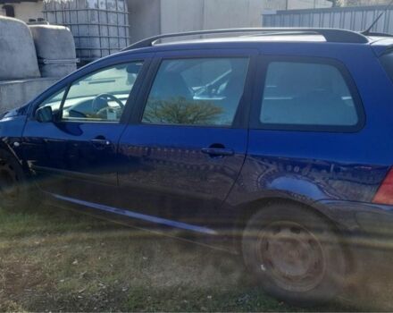 Синій Пежо 307, об'ємом двигуна 1.6 л та пробігом 200 тис. км за 1500 $, фото 2 на Automoto.ua