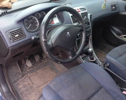 Синий Пежо 307, объемом двигателя 2 л и пробегом 530 тыс. км за 2850 $, фото 7 на Automoto.ua