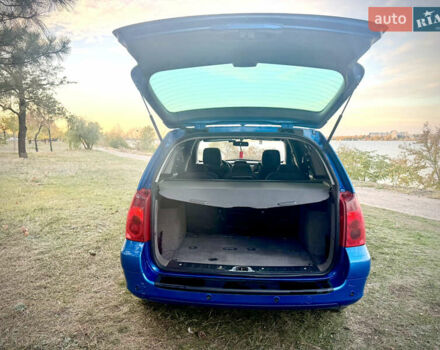 Синий Пежо 307, объемом двигателя 1.59 л и пробегом 336 тыс. км за 5000 $, фото 10 на Automoto.ua