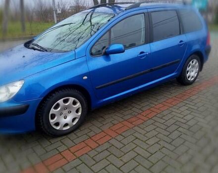 Синій Пежо 307, об'ємом двигуна 1.6 л та пробігом 210 тис. км за 2999 $, фото 4 на Automoto.ua