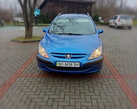 Синій Пежо 307, об'ємом двигуна 1.6 л та пробігом 210 тис. км за 2999 $, фото 25 на Automoto.ua