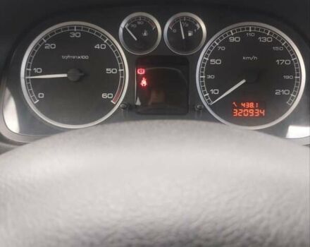 Синий Пежо 307, объемом двигателя 1.6 л и пробегом 321 тыс. км за 3700 $, фото 13 на Automoto.ua