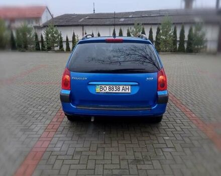 Синій Пежо 307, об'ємом двигуна 1.6 л та пробігом 210 тис. км за 2999 $, фото 28 на Automoto.ua