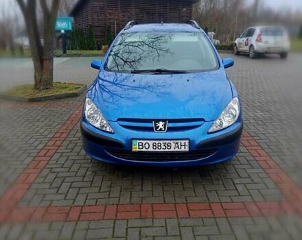 Синій Пежо 307, об'ємом двигуна 1.6 л та пробігом 210 тис. км за 2999 $, фото 1 на Automoto.ua