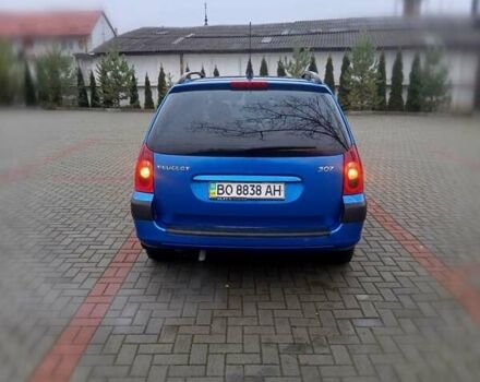 Синій Пежо 307, об'ємом двигуна 1.6 л та пробігом 210 тис. км за 2999 $, фото 26 на Automoto.ua