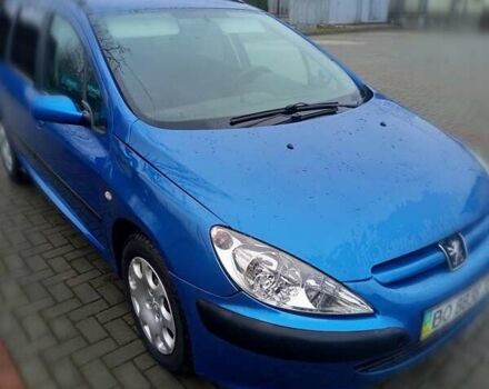 Синій Пежо 307, об'ємом двигуна 1.6 л та пробігом 210 тис. км за 2999 $, фото 16 на Automoto.ua