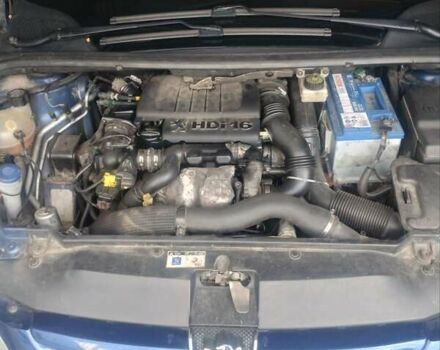 Синий Пежо 307, объемом двигателя 1.6 л и пробегом 321 тыс. км за 3700 $, фото 5 на Automoto.ua