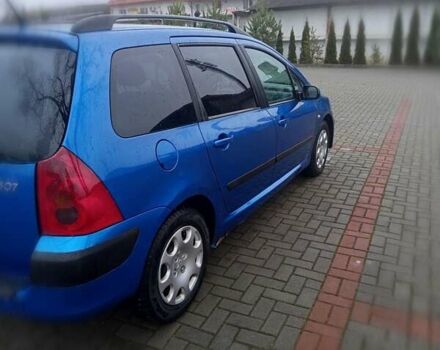 Синій Пежо 307, об'ємом двигуна 1.6 л та пробігом 210 тис. км за 2999 $, фото 12 на Automoto.ua