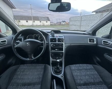 Синий Пежо 307, объемом двигателя 2 л и пробегом 400 тыс. км за 2999 $, фото 6 на Automoto.ua