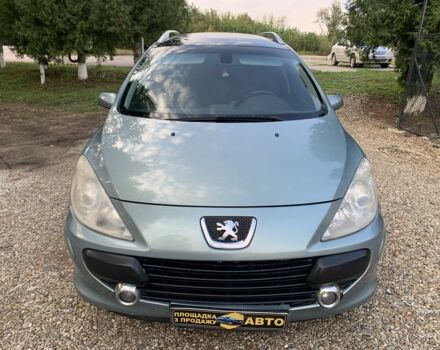 Синий Пежо 307, объемом двигателя 2 л и пробегом 234 тыс. км за 4850 $, фото 1 на Automoto.ua