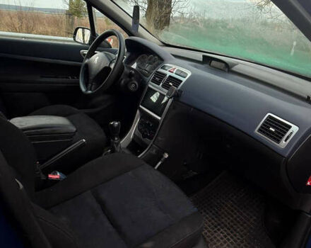Синій Пежо 307, об'ємом двигуна 2 л та пробігом 320 тис. км за 2700 $, фото 4 на Automoto.ua