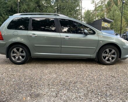 Синий Пежо 307, объемом двигателя 2 л и пробегом 234 тыс. км за 4850 $, фото 3 на Automoto.ua