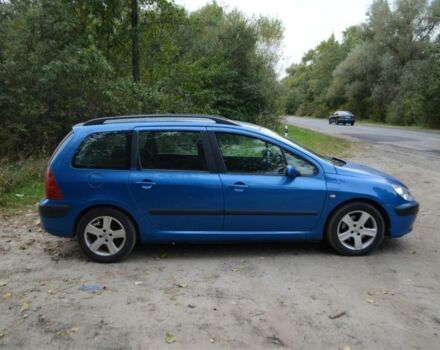 Синий Пежо 307, объемом двигателя 2 л и пробегом 3 тыс. км за 2050 $, фото 8 на Automoto.ua