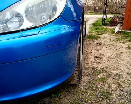 Синий Пежо 307, объемом двигателя 16 л и пробегом 348 тыс. км за 4200 $, фото 5 на Automoto.ua