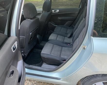 Синий Пежо 307, объемом двигателя 2 л и пробегом 234 тыс. км за 4850 $, фото 10 на Automoto.ua