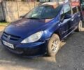 Синий Пежо 307, объемом двигателя 1.56 л и пробегом 235 тыс. км за 1850 $, фото 1 на Automoto.ua