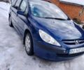Синий Пежо 307, объемом двигателя 1.6 л и пробегом 320 тыс. км за 4000 $, фото 1 на Automoto.ua